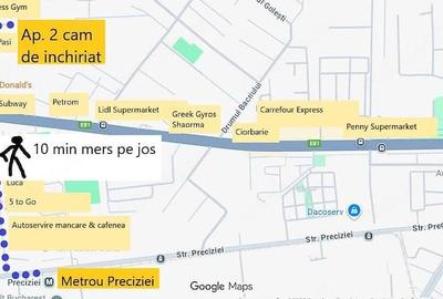 Apartament cu 2 camere decomandat în Roșu