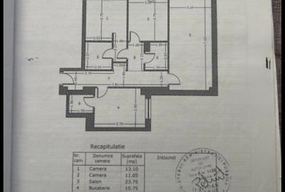 Apartament cu 3 camere decomandat, mobilat în Costin Georgian - 1