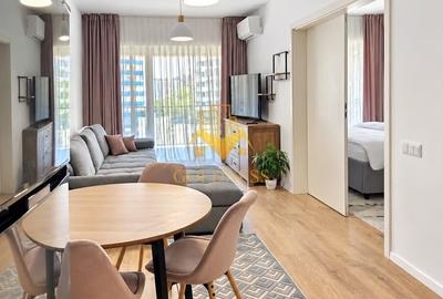 Apartament cu 2 camere semidecomandat în Central