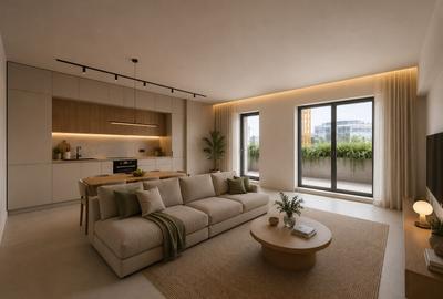 Penthouse cu 3 camere în Splaiul Unirii
