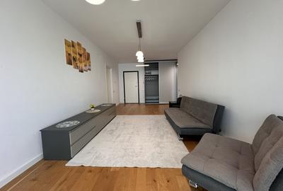 Apartament cu 2 camere semidecomandat, mobilat în Băneasa