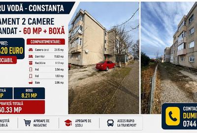 Apartament cu 2 camere decomandat în Central