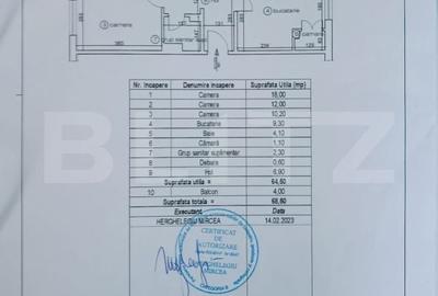 Apartament cu 3 camere decomandat în Florilor