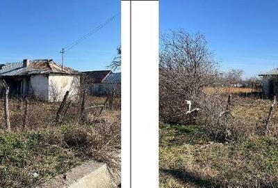Casă cu 2 camere cu Teren 2549 Mp în Ghergheasa