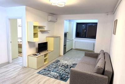 Apartament cu 2 camere semidecomandat, mobilat în Theodor Pallady