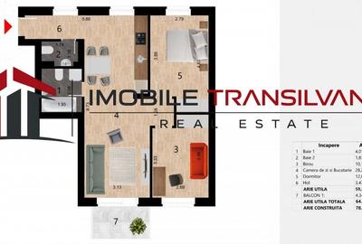 Apartament cu 3 camere semidecomandat în Zorilor - 5