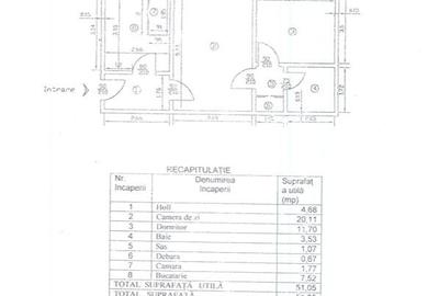 Apartament cu 2 camere semidecomandat, mobilat în Panduri - 12