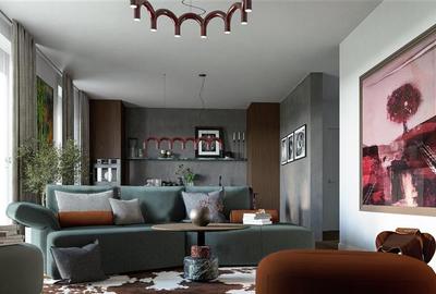 Apartament cu 2 camere nedecomandat în Aradului