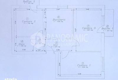 Apartament cu 3 camere decomandat în Micro 17 - 10