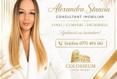 Apartament cu 3 camere semidecomandat în Florilor