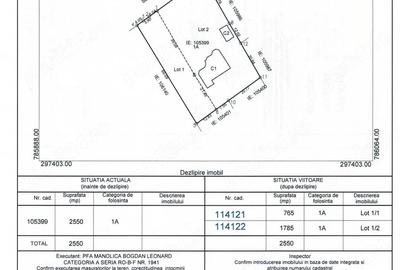 Teren de 765 mp, în Cumpăna