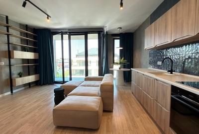 Apartament cu 2 camere semidecomandat, mobilat în Herăstrău