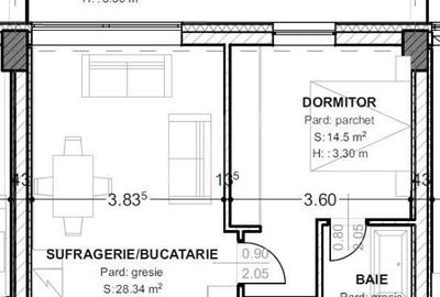 Apartament cu 2 camere în Central