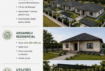 Casă cu 3 camere în Stâncești