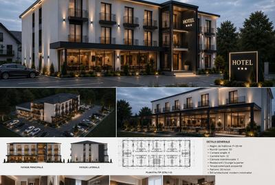 Spațiu comercial, de 1,800 mp, în Petrești