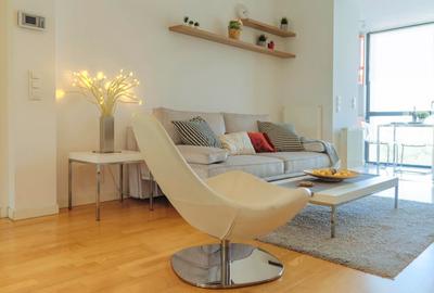 Apartament cu 2 camere semidecomandat, mobilat în Calea Călărașilor