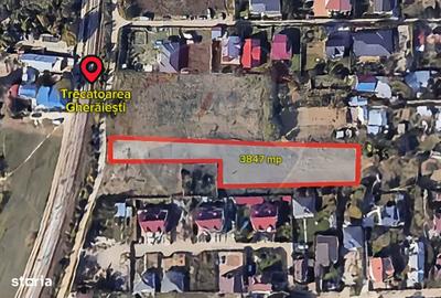 Teren de 3847 mp, în Gherăiești