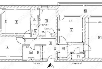 Apartament 4 camere Bd. Timisoara 85mp