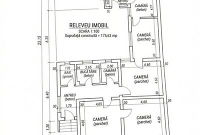 Casă cu 4 camere cu Teren 658 Mp în Freidorf