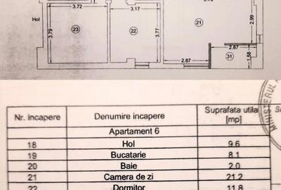 Apartament cu 3 camere decomandat, mobilat în Tomis Nord - 12