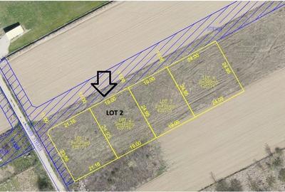 Teren Construcții intravilan de 474 mp, în Exterior Vest - 2