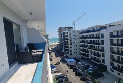 Apartament lux vedere  mare, 2 cam, parcare, septembrie-iunie - 2
