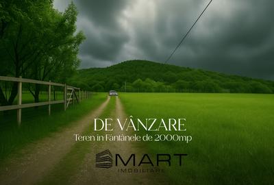 Teren cu priveliste deosebita, 2000mp in Fantanele - 1
