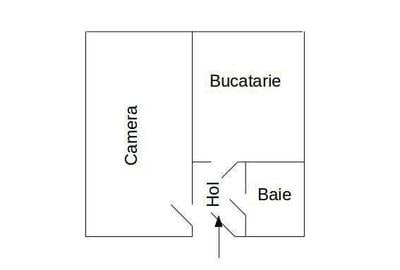 Garsonieră decomandată în Nicolae Grigorescu - 1