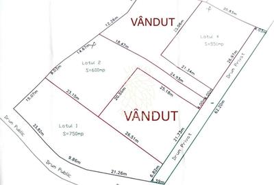 Teren Construcții intravilan de 551 mp, în Colibița - 5