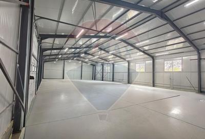 Hala noua 555mp, curte betonata 1000mp, zona de est, de inchiriat - 7