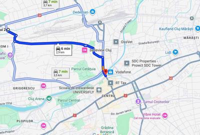 Apartament cu 2 camere semidecomandat în Central - 3