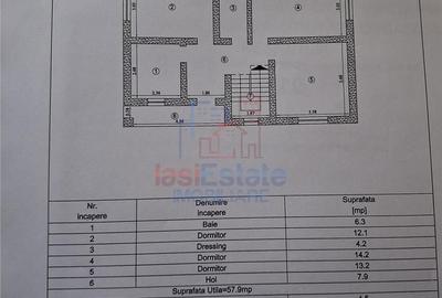 Casă cu 5 camere cu Teren 500 Mp în Miroslava - 15
