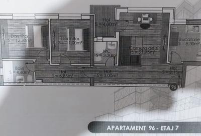 Apartament cu 3 camere decomandat, mobilat în Păcii - 12
