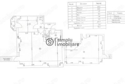 Spatiu comercial 118 MP Lapus