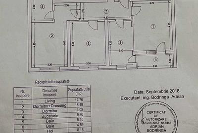 Apartament cu 3 camere decomandat în Lujerului - 1