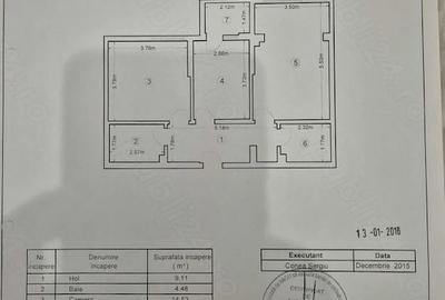 Apartament cu 3 camere decomandat în Central - 2