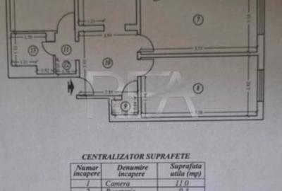 4 camere P/8, 85mp, bloc 1980-Gorjului-Rasaritului - 12