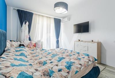 Apartament cu 2 camere semidecomandat, mobilat în Tractorul - 17