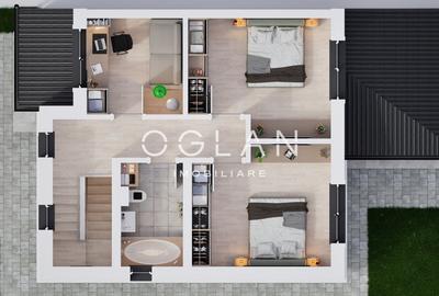 Duplex cu 4 camere cu Canalizare în Șura Mică - 7