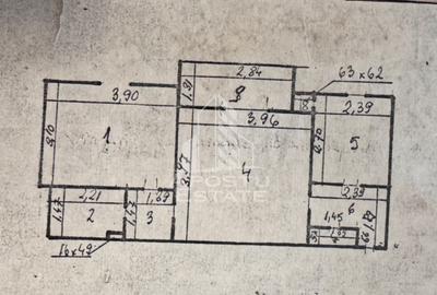 Apartament cu 2 camere semidecomandat, mobilat în Central - 8