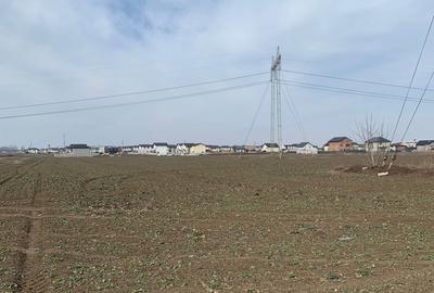 Comuna Berceni teren investitie, acces direct din bulevardul principal - 4