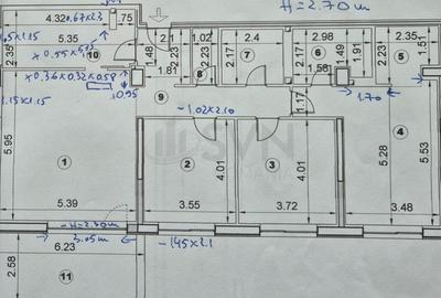REA1024140 Apartament 4 Camere Mobilat I Serban Cantacuzino I Pipera - 13