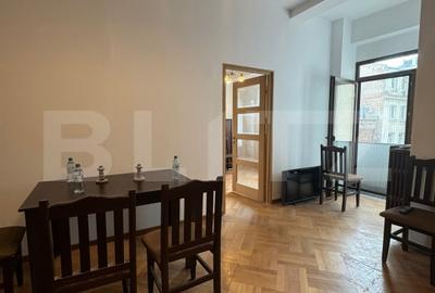 Apartament cu 2 camere semidecomandat, mobilat în Romană