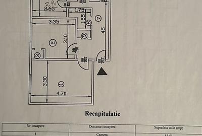 Apartament cu 3 camere decomandat, mobilat în Păcurari