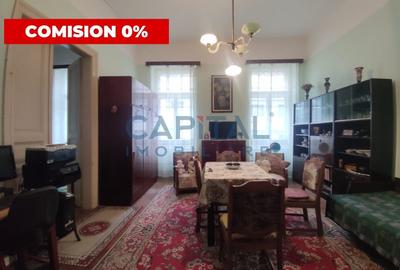 Fara comision! 3 camere tavan inalt, 68 mp, etaj 1 , curte comuna, Central - 1