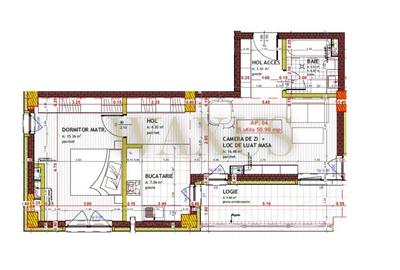 Apartament de 2 camere - Semifinisat I Logie I Parcare - Tineretului - 3