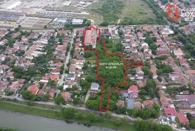 Teren intravilan 9738 mp, cu iesire pe 3 strazi - zona Freidorf - 2