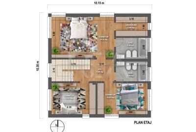 Vila 4 Camere + 2 Locuri de Parcare Corbeanca Vila 4 Camere + 2 Locuri de Parcare Corbeanca - 16