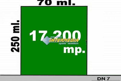 Teren 17200 mp. 72 m DN 7 Vintu de Jos langa Lutsch 2000 - 1