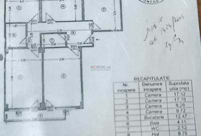 Apartament cu 4 camere decomandat, mobilat în Ștefan cel Mare - 14